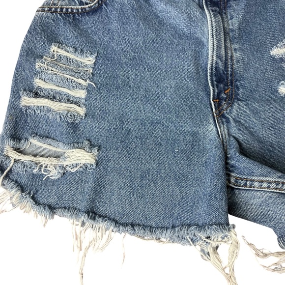 Vintage Levi’s Orange Tab Made In USA Cut-Off Shorts Size 12 - Picture 4 of 16